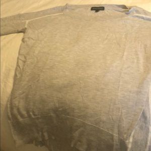 Grey oversized light weight pullover